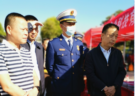 重庆铭轩大数据解决方案有限公司参加河源市 2021 年新《安全生产法》 宣传周